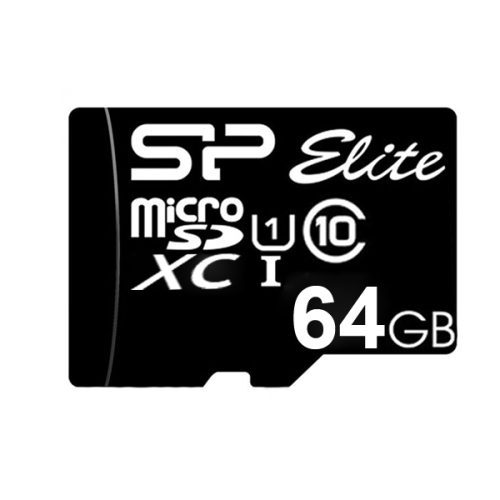 کارت حافظه microSDXC سیلیکون پاور مدل Elite کلاس 10 استاندارد UHS-I U1 سرعت 85MBps ظرفیت 64 گیگابایت