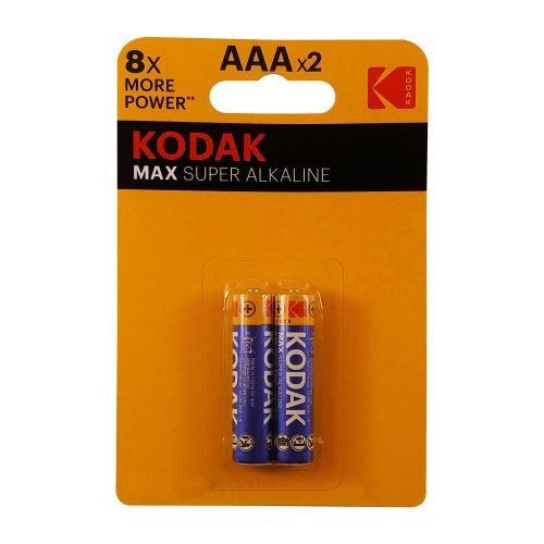 باتری نیم قلمی کداک مدل Max Super-2 بسته 2 عددی