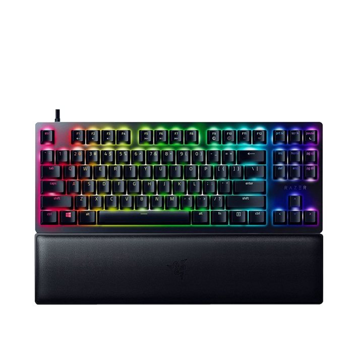 کیبورد اپتیکال گیمینگ ریزر Huntsman V2 TKL Red Switch